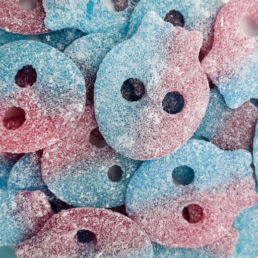 Lollywood - Crânes Acide Bubblegum (+-100Gr)